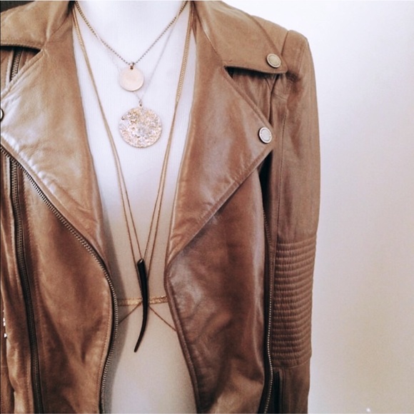 BCBG Maxazria Leather Jacket - Picture 5 of 5